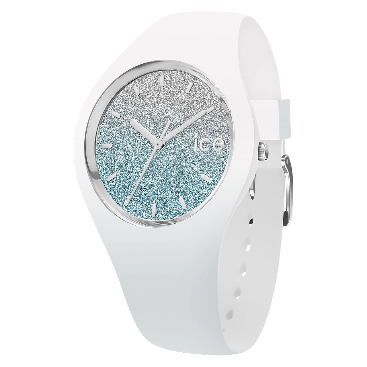 ساعت مچی عقربه ای آیس واچ مدل LO-WHITE BLUE-MEDIUM-3H