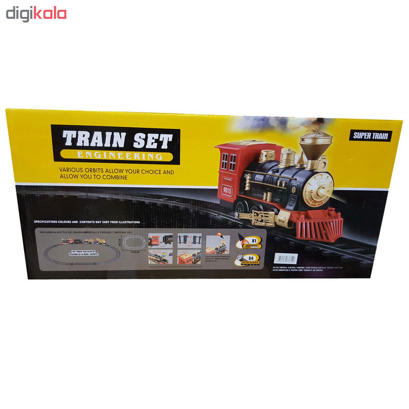 قطار اسباب بازی مدل engineering