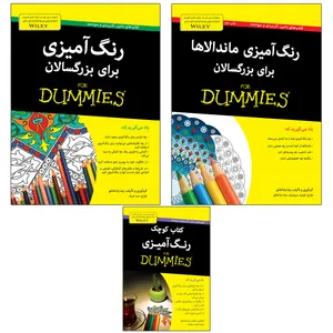 مجموعه کتاب های رنگ آمیزی دامیز اثر رضا باباخانلو انتشارات آوند دانش