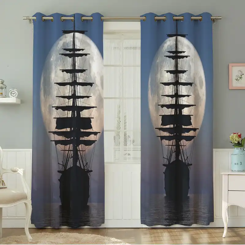 پرده نیروانا طرح مدرن  مدل مخمل کد 8698سایز 140×280 سانتی متر