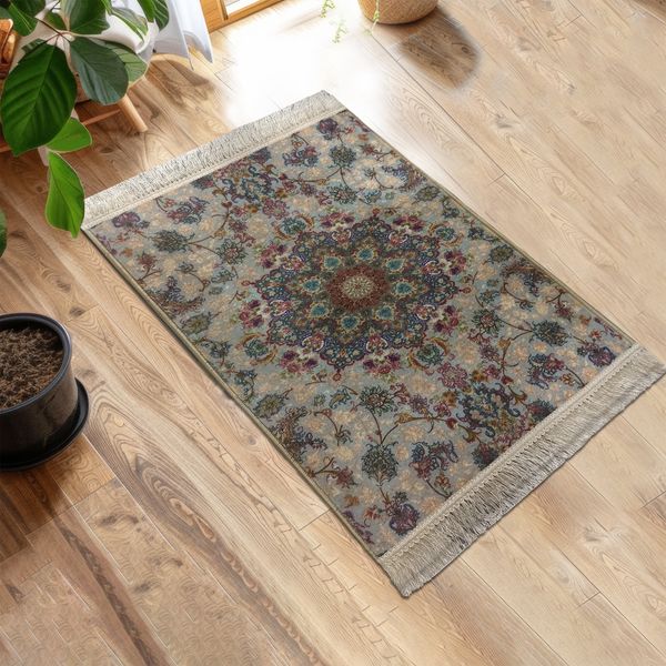 پادری طرح مستطیل کد E 66 سایز 80×50 سانتی متر مناسب برای فضای داخلی