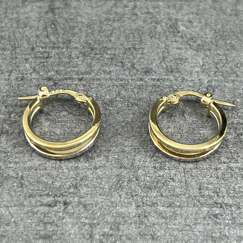گوشواره طلا 18 عیار زنانه دوست خوب مدل dk517