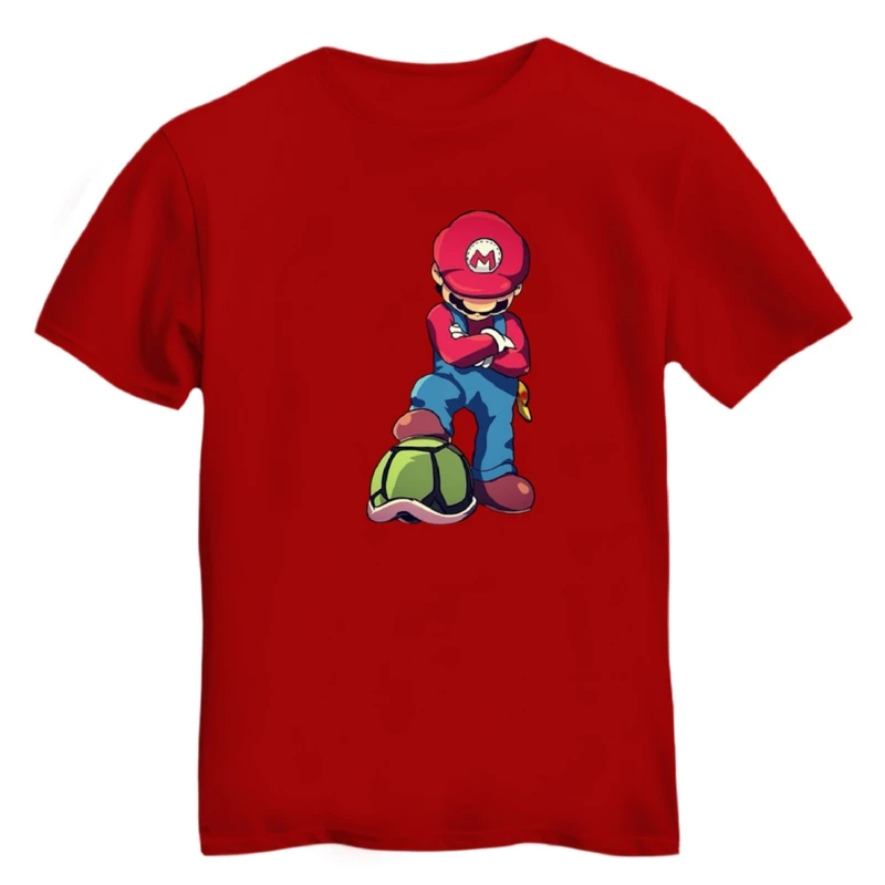 تی شرت آستین کوتاه زنانه مدل ماریو کد ۳