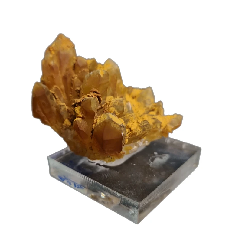 عکس شماره 2 : سنگ راف کوارتز مدل فانتوم سیترین کد q715