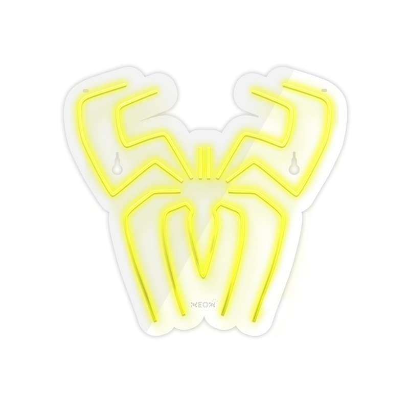 چراغ دیواری نئون دیزاین طرح Spider-GL_YL