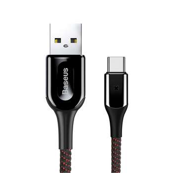 مشخصات قیمت و خرید کابل تبدیل Usb به Usb C باسئوس مدل X Shaped به طول 1 متر دیجی کالا
