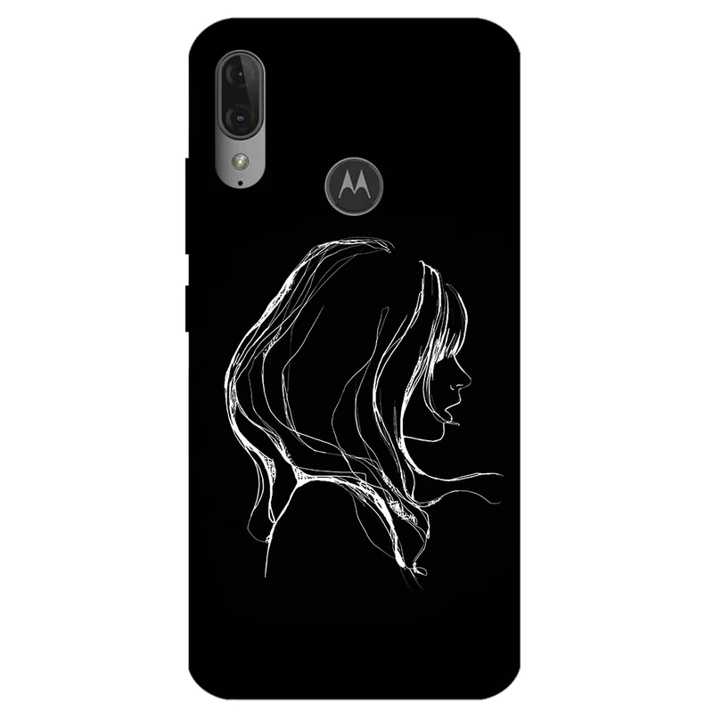 کاور مگافون طرح دخترانه مدل 7766 مناسب برای گوشی موبایل موتورولا Moto E6 Plus     