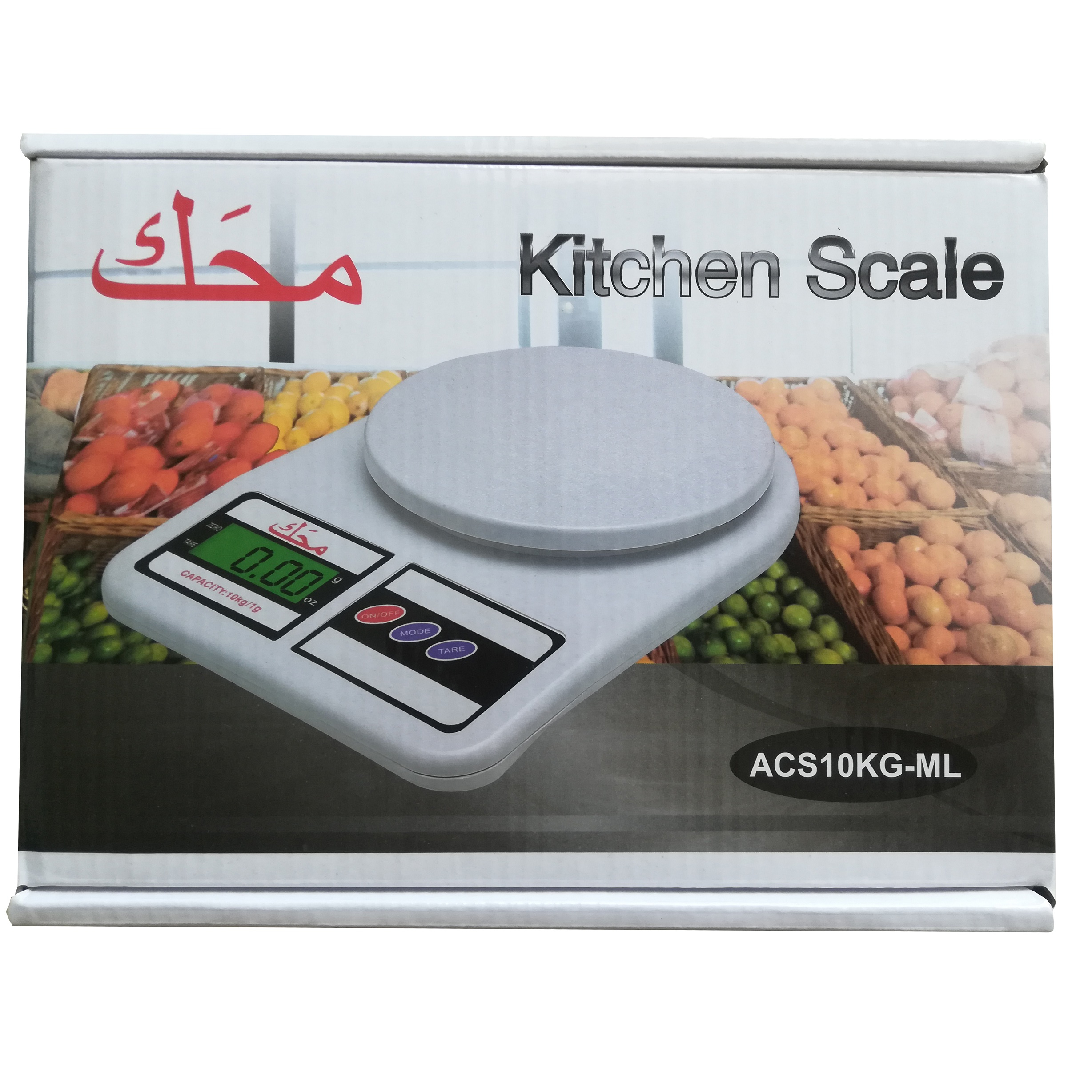 ترازو آشپرخانه محک مدل ACS10KG-ML