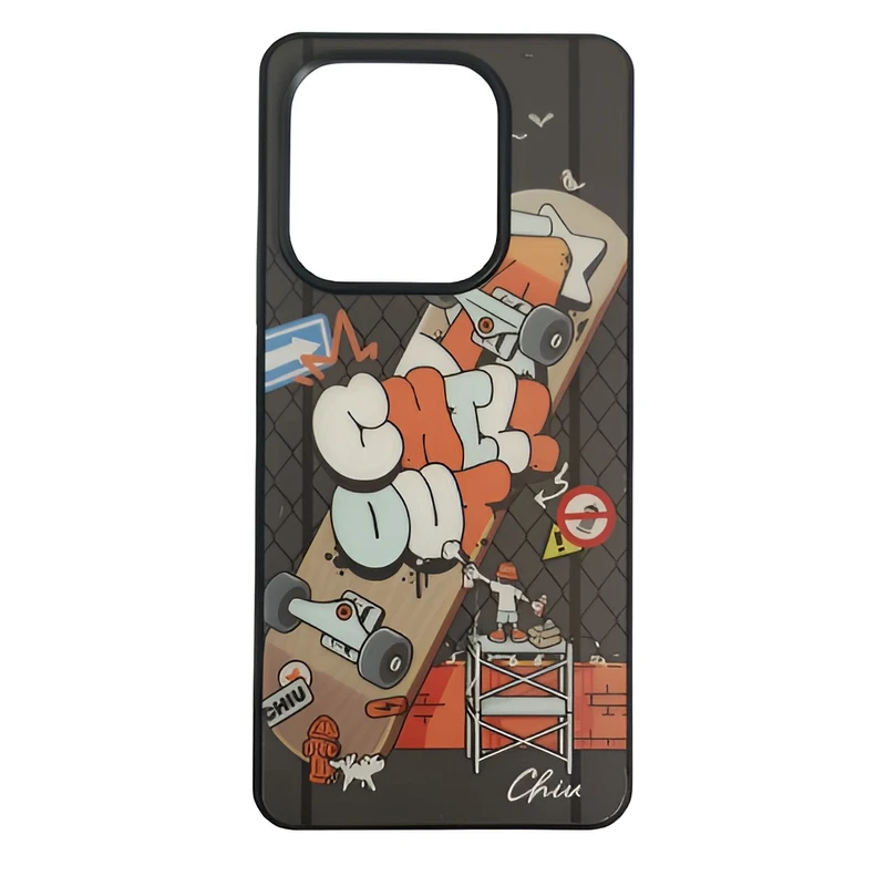 کاور طرح اسکیت مناسب برای گوشی موبایل شیائومی Redmi Note 14 4G 