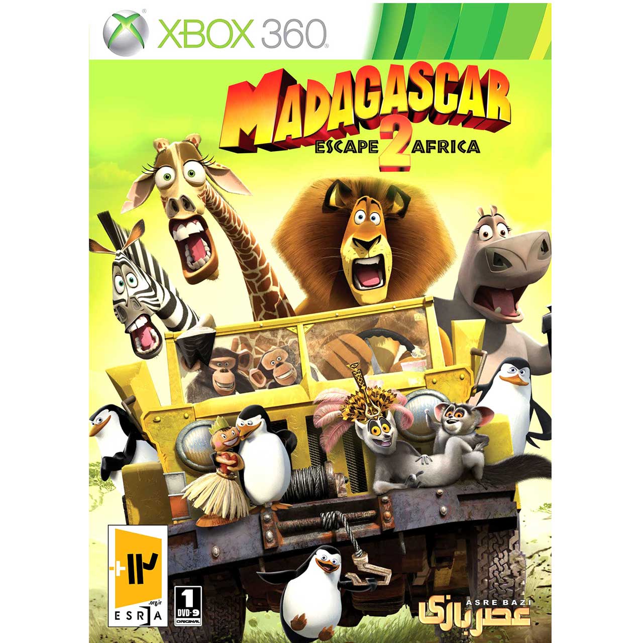 بازی MADAGASCAR Escape Africa 2 مخصوص ایکس باکس 360