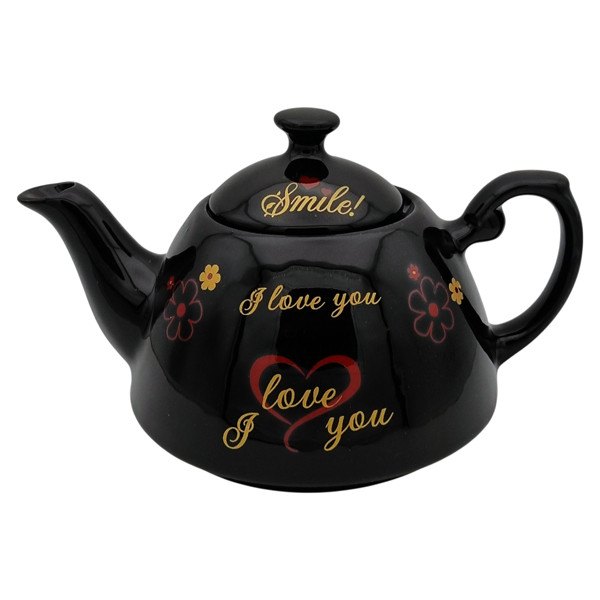 قوری مدل میخک کد 11194xiloveyou گنجایش 900 میلی لیتر