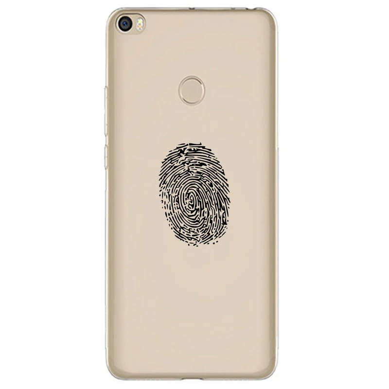 کاور مگافون طرح اثر انگشت مدل C62-B مناسب برای گوشی موبایل شیائومی Mi Max