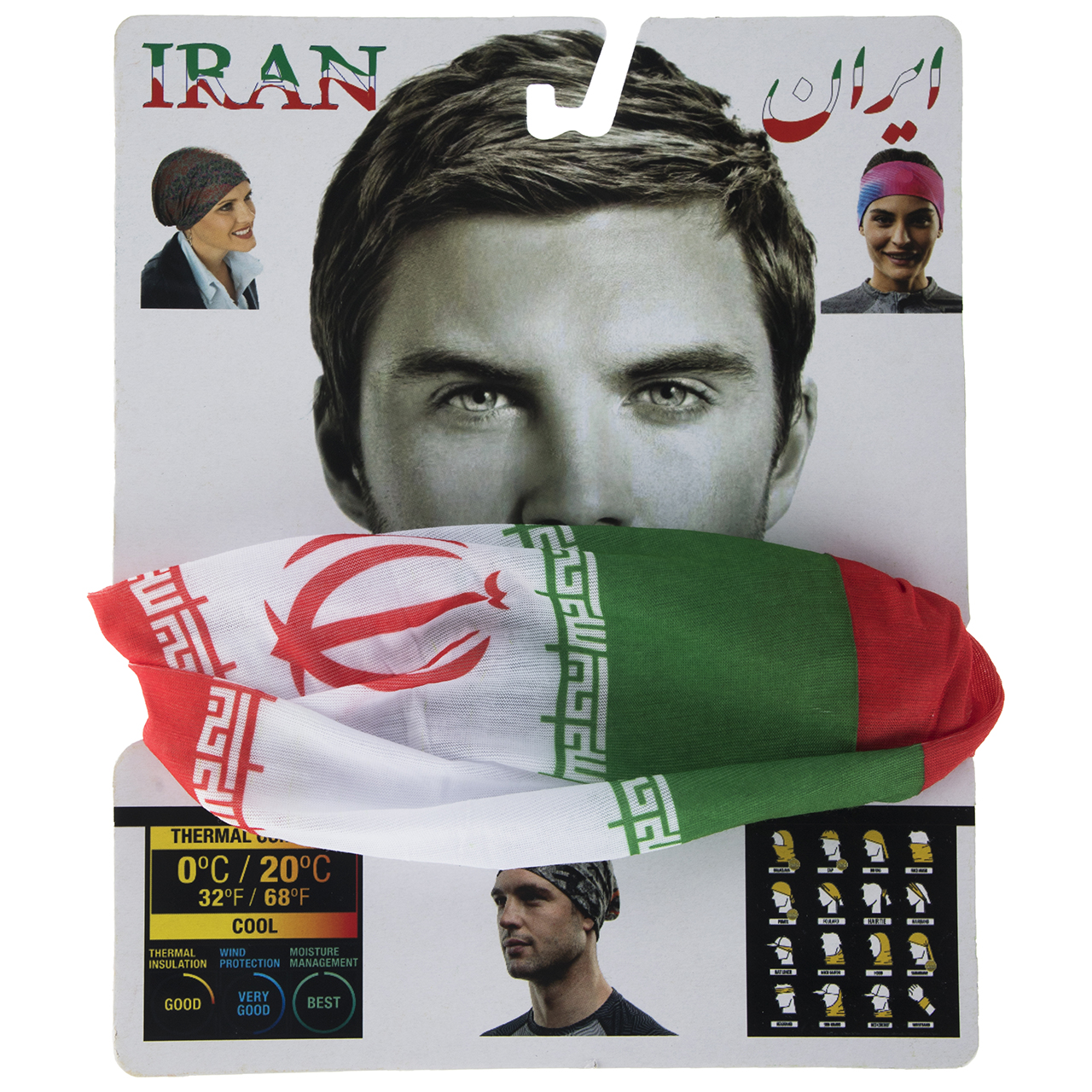 دستمال سر و گردن مدل Iran01