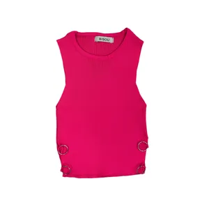 تاپ زنانه مدل بغل حلقه ای