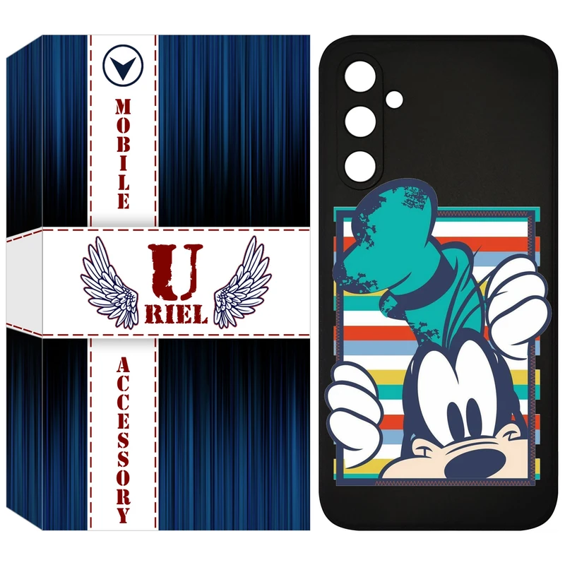 کاور یوریل مدل KSH کد 2 طرح سگ مناسب برای گوشی موبایل سامسونگ Galaxy A34