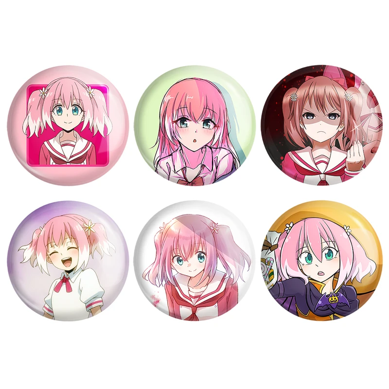 مگنت خندالو طرح انیمه نانای بی استعداد Munou na Nana کد 1485A مجموعه 6 عددی