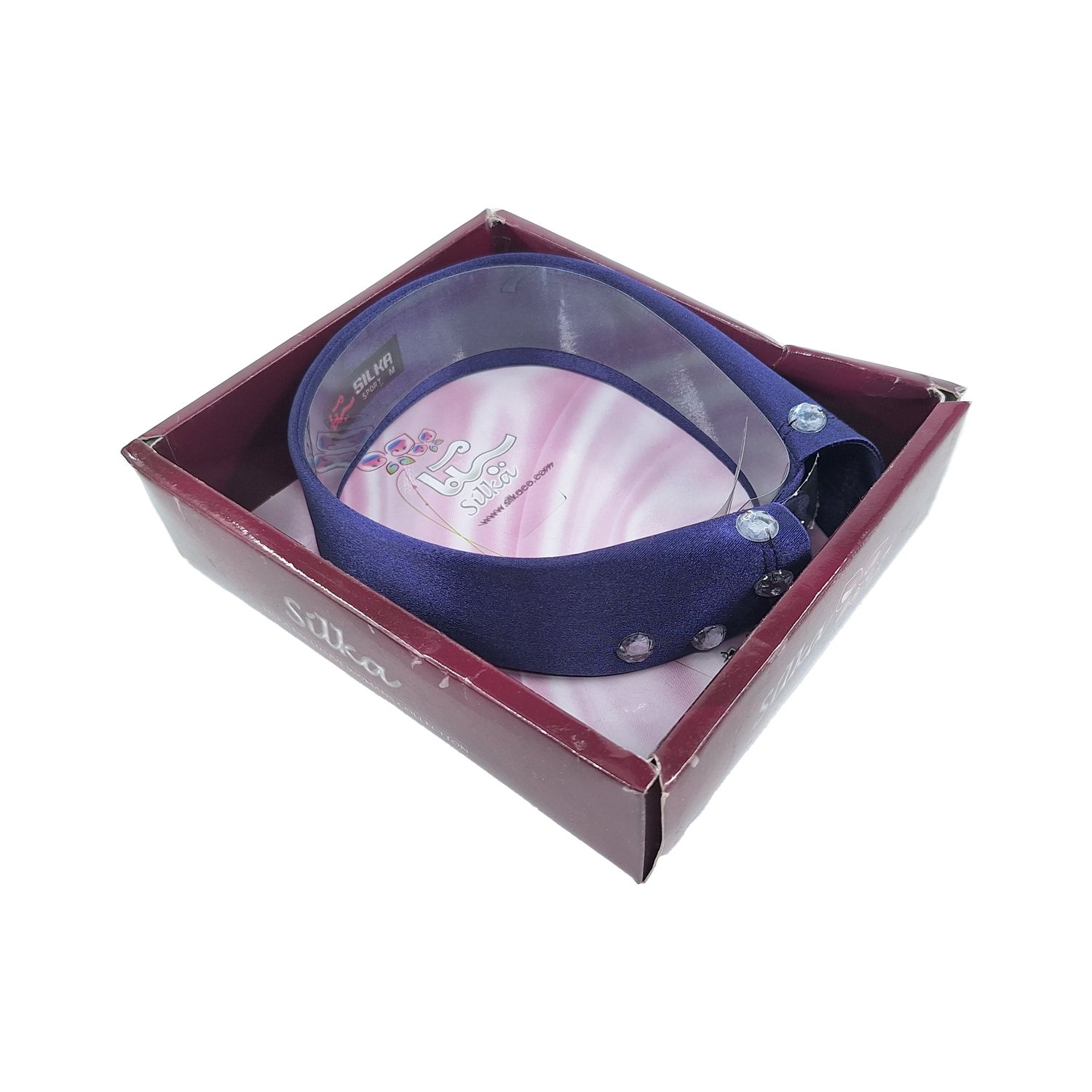 یقه حجاب سیلکا مدل FANZI کد 1343 - - 2