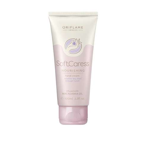 کرم مرطوب کننده دست اوریفلیم مدل Soft Caress  حجم 100 میلی لیتر