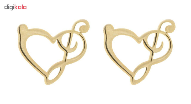 نیم ست طلا 18 عیار زنانه گالری مرجان مدل 0861