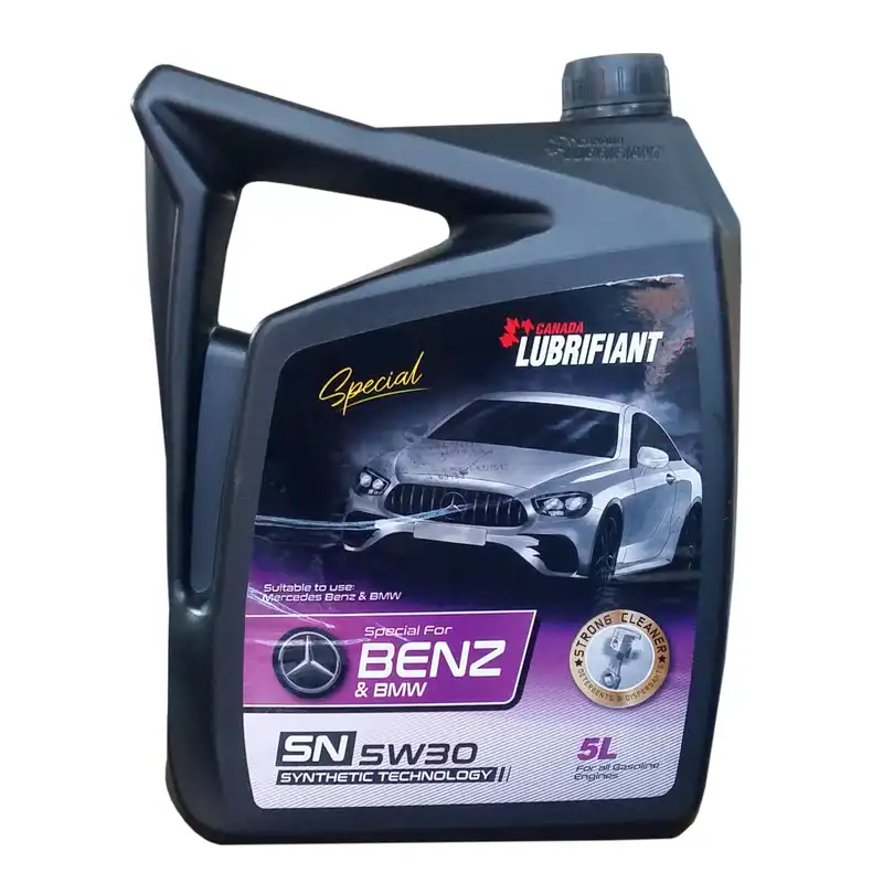 روغن موتور لوبریفنت کانادا مدل SPECIAL BENZ & BMW 5W30 SN حجم 5لیتر
