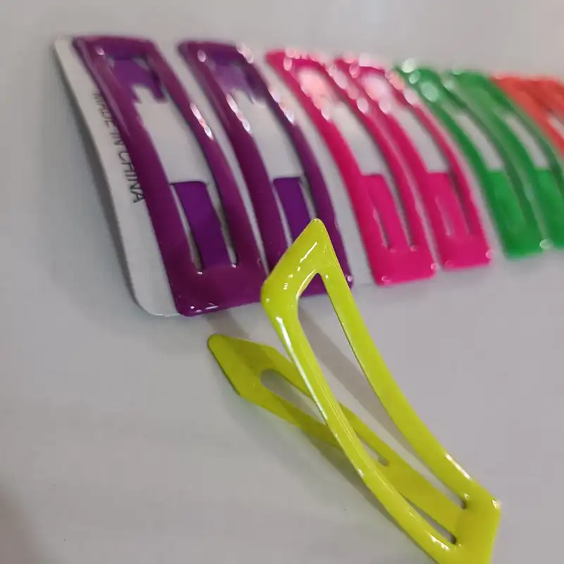 گیره مو دخترانه سر فلزی بسته 10 عددی