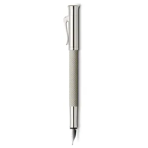 خودنویس گراف فون فابر کاستل مدل Guilloche Ciselé Light Grey کد 146780