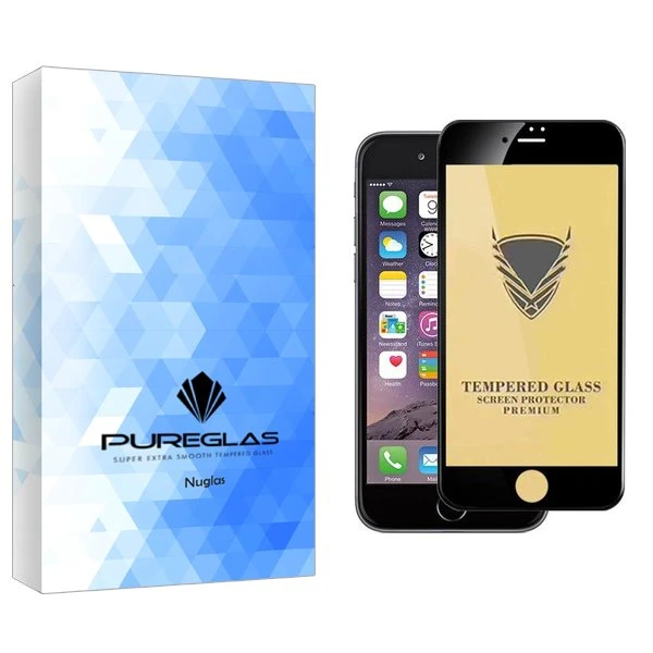 محافظ صفحه نمایش پیور گلس مدل NueGlas OG مناسب برای گوشی موبایل اپل iPhone 6s Plus