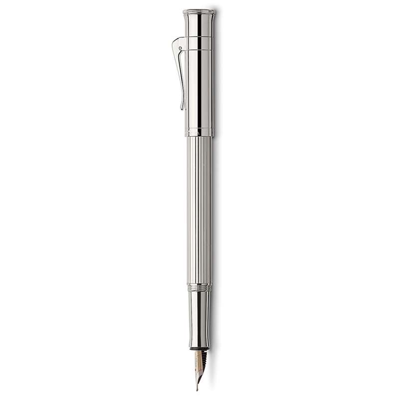 خودنویس گراف فون فابر کاستل مدل Classic Platinum-plated کد 145560 خودنویس گراف فون فابر کاستل مدل Classic Platinum-plated کد 145560