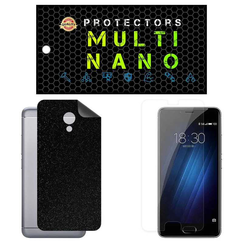 محافظ صفحه نمایش مولتی نانو مدل X-SFG مناسب برای گوشی موبایل میزو M3S به همراه برچسب پوششی