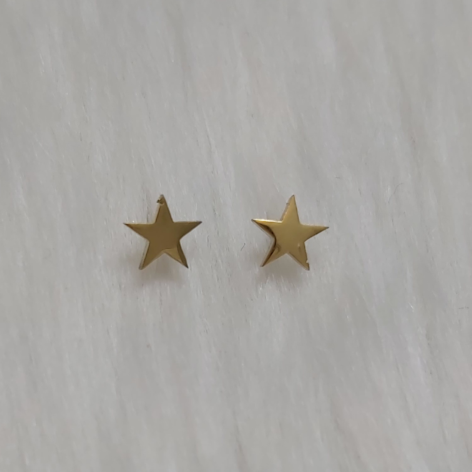 گوشواره زنانه مدل میخی طرح ستاره کد sta110small