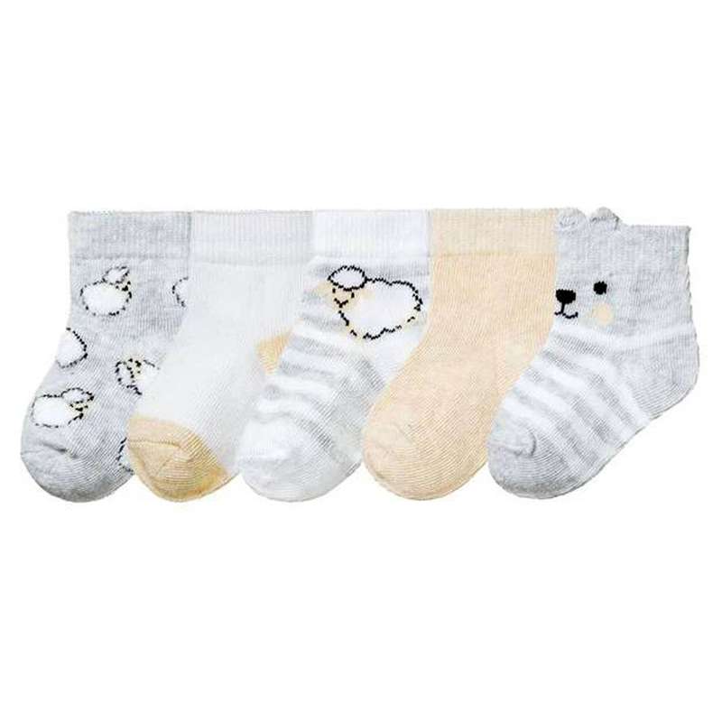 جوراب دخترانه لوپیلو مدل AT116 مجموعه 5 عددی