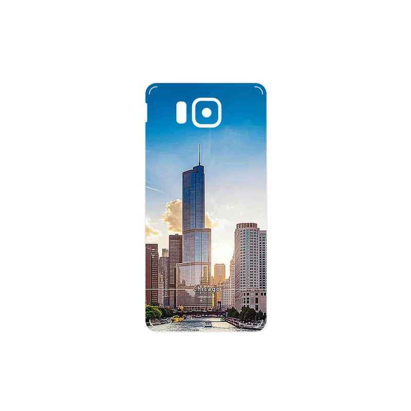 برچسب پوششی ماهوت مدل City of Chicago مناسب برای گوشی موبایل سامسونگ Galaxy Alpha