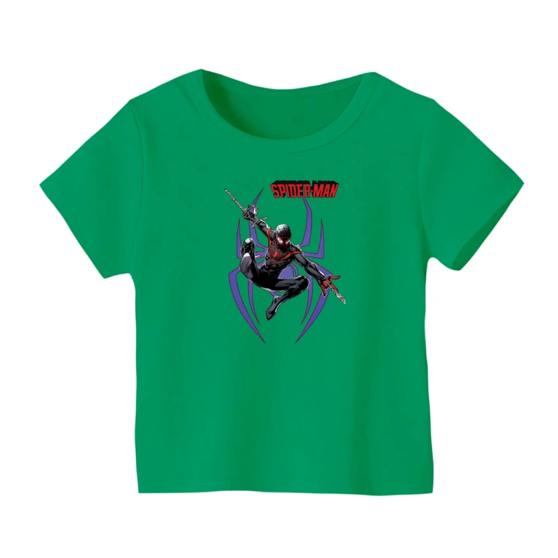 تی شرت آستین کوتاه بچگانه مدل مرد عنکبوتی کد ۲۶