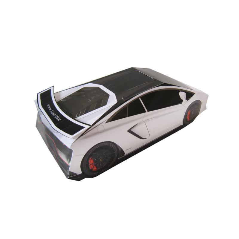 جعبه دستمال کاغذی مدل لامبورگینی