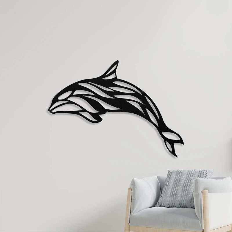 دیوارکوب دیزانور طرح دلفین مدل 30 کد A030