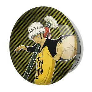 آینه جیبی خندالو طرح ترافلگر انیمه وان پیس One Piece مدل تاشو کد 17283 