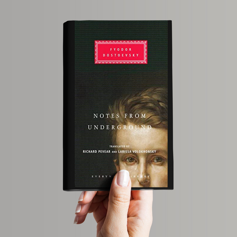 کتاب Notes from Underground اثر Fyodor Dostoevsky انتشارات Everymans Library کتاب Notes from Underground اثر Fyodor Dostoevsky انتشارات Everymans Library