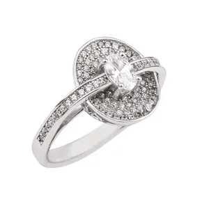 انگشتر نقره زنانه مدل 21349