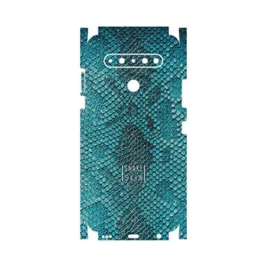 MAHOOT Blue Snake Skin-FullSkin Cover Sticker for LG K61
