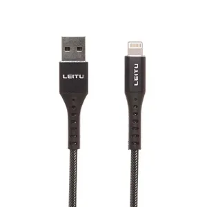 کابل تبدیل USB به لایتنیگ لیتو مدل LD - 8 طول 1متر