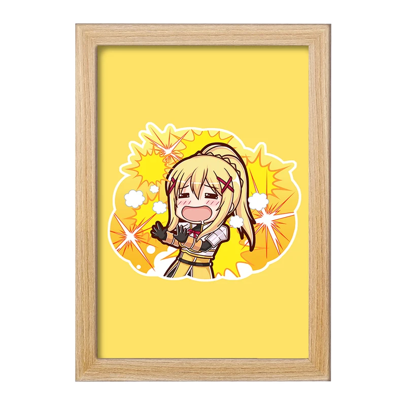 تابلو خندالو مدل دارکنس انیمه کونوسوبا Konosuba کد 27162