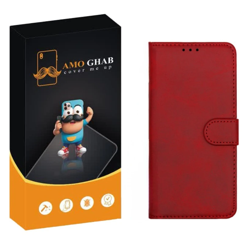 کیف کلاسوری عمو قاب مدل MAG CLASSIC مناسب برای گوشی موبایل سامسونگ Galaxy A320 / A3 2017