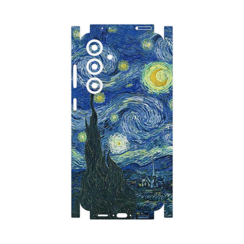 برچسب پوششی ماهوت مدل The Starry Night of van Gogh-FullSkin مناسب برای گوشی موبایل سامسونگ Galaxy S24 FE