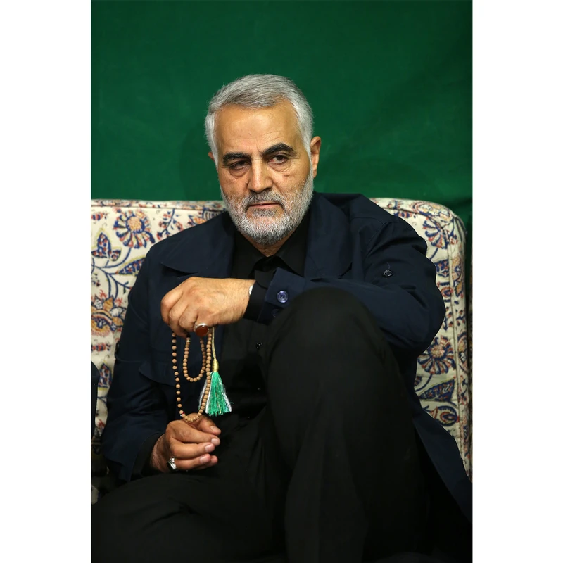 تابلو شاسی مدل شهید حاج قاسم سلیمانی کد 49