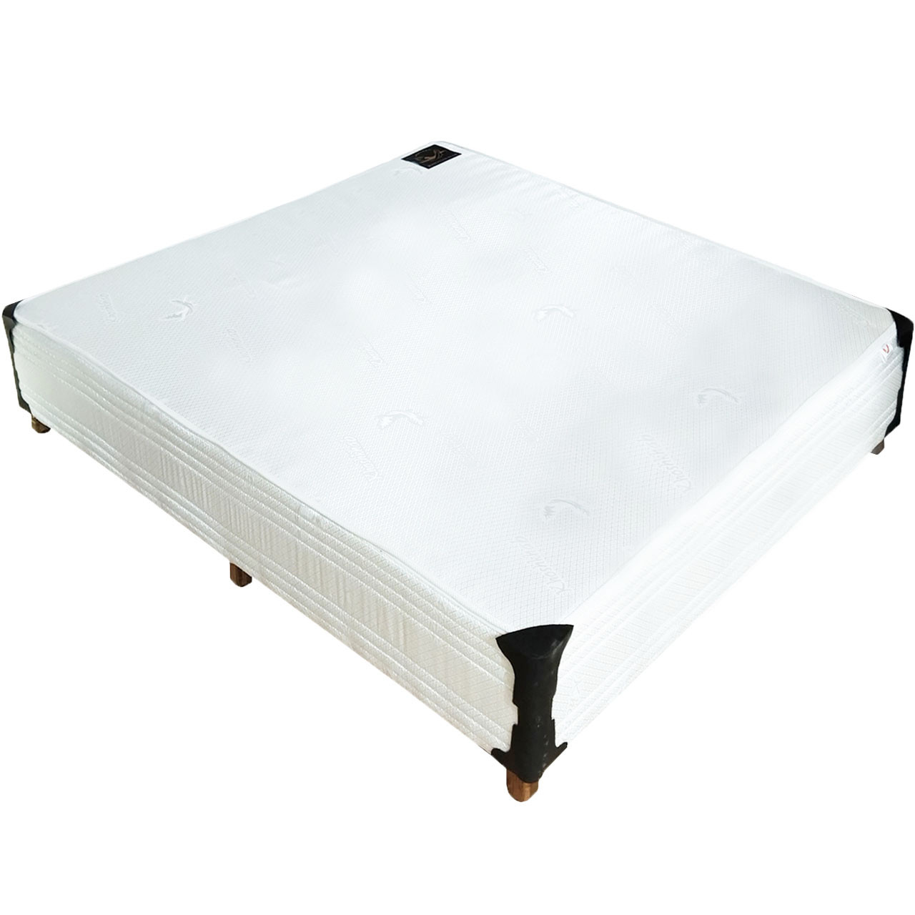 تخت خواب دونفره خوشخواب مدل هتل باکس سایز 200×160سانتی متر