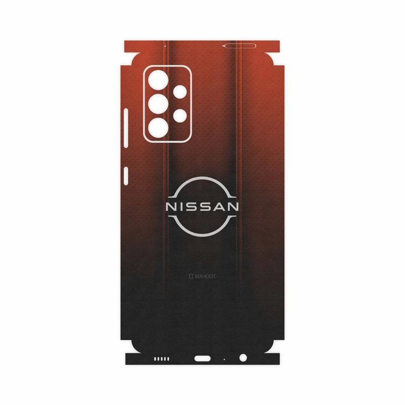 برچسب پوششی ماهوت مدل Nissan-Logo-FullSkin مناسب برای گوشی موبایل سامسونگ Galaxy A52s 5G
