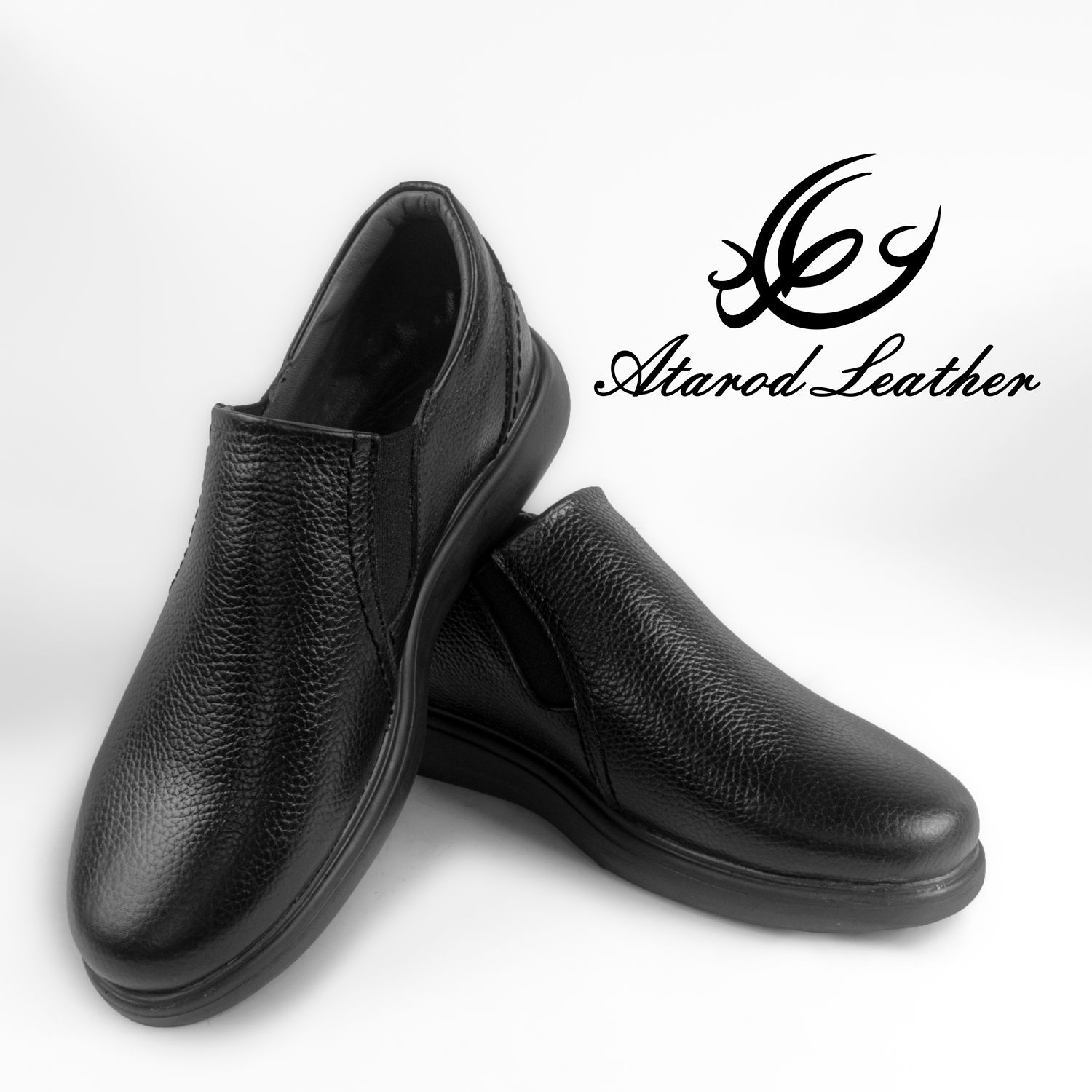 کفش روزمره مردانه چرم عطارد مدل چرم طبیعی کد SH56 -  - 3