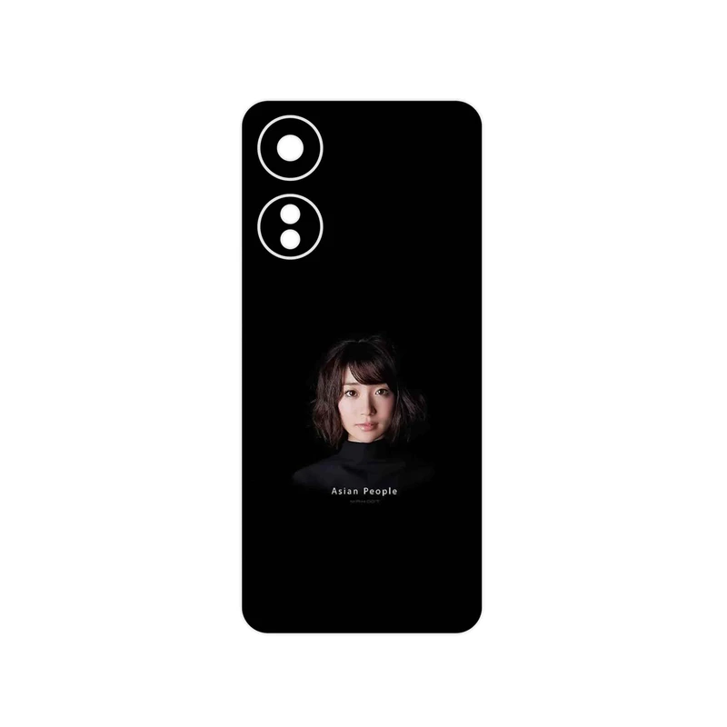 برچسب پوششی ماهوت مدل Portrait of an Asian Woman مناسب برای گوشی موبایل آنر X5 Plus