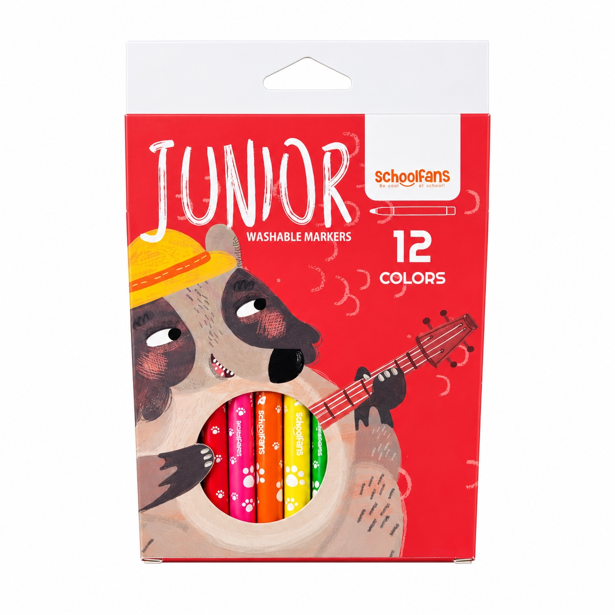 ماژیک رنگ آمیزی اسکول فنس مدل JUNIOR بسته 12 عددی