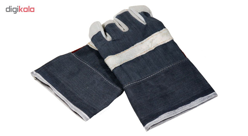 دستکش ایمنی کف دوبل کد 600 بسته 10 جفتی دستکش ایمنی کف دوبل کد 600 بسته 10 جفتی